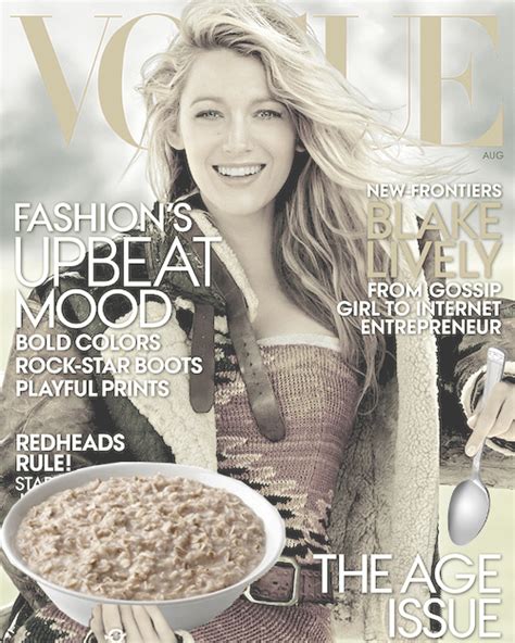 Dlisted Blake Lively Is On The Cover Of Vogue For The 1845274th Time