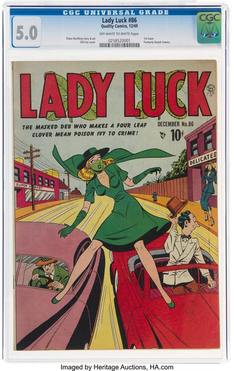 Lady Luck Gets Her Own Series In A Smash Comics Takeover At Auction