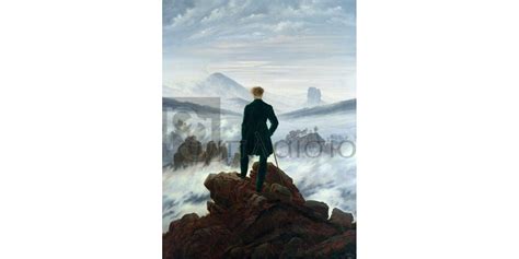 Caspar David Friedrich Wanderer Above The Sea Of Fog Pg Plaisiogr