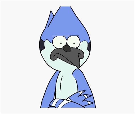 Mordecai Angry Regular Show Hd Png Download Transparent Png Image