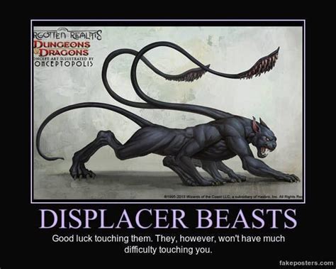 Displacer Beast Fantasy Creatures Art Mythical Creatures Art