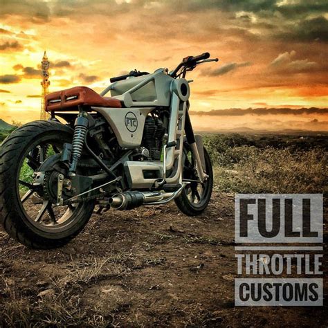 Royal enfield showroom in delhi: Full Throttle Customs Modified Royal Enfield Classic 500 ...