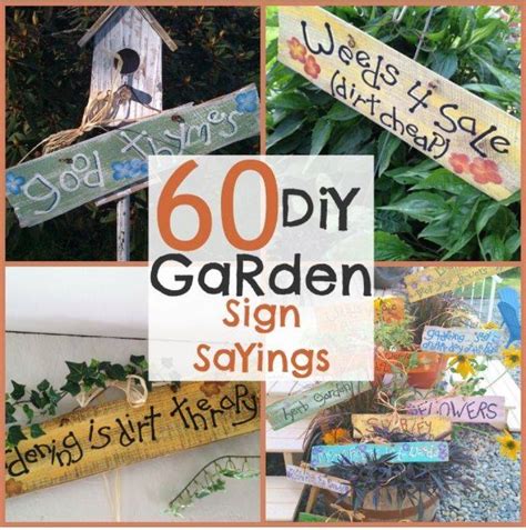18 Homemade Garden Signs Ideas You Should Check Sharonsable
