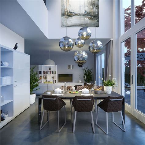 modern bright interior adorable home