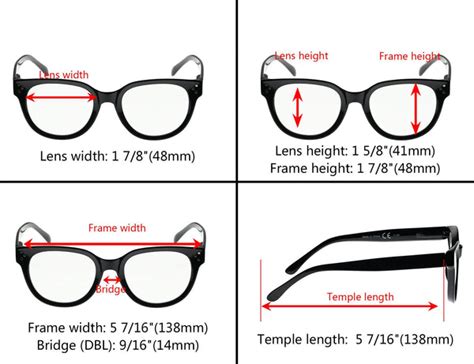 4 Pack Stylish Reading Glasses Thicker Frame Readers Women