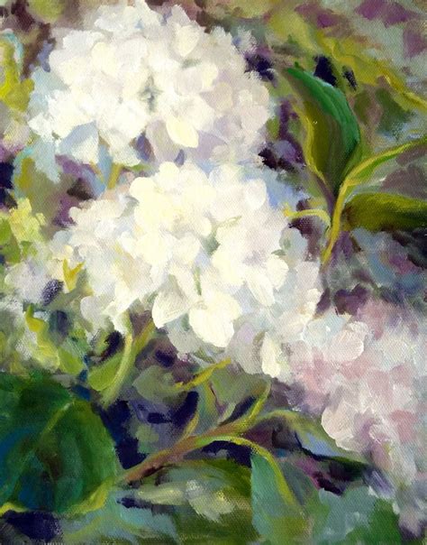 Painting A Day Small Masterpieces By Tina Wassel Keck Hydrangea