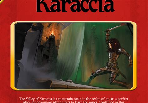 Tenkars Tavern New Release Rc1 The Valley Of Karaccia Osr