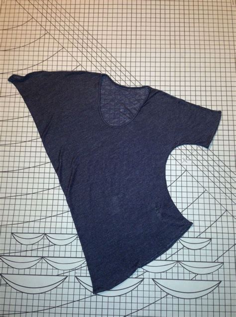Drape Drape 2 Pattern No 4 Asymmetric Scoop Neck Shirt Patrones De