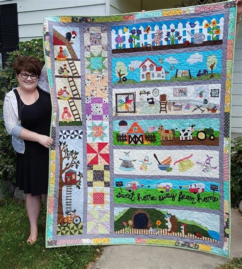 Row By Row Experience Row Quilt Home And Away The Row Diy And