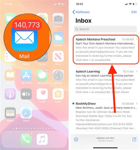 How To Forward An Email Message From Iphone Mail App Ipad Ios 166
