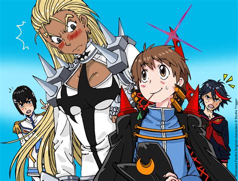 Genderswapped Mako And Gamagoori Kill La Kill Anime