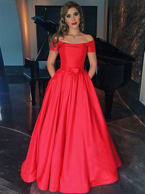 We did not find results for: A-Line Off-the-Shoulder Short Sleeves Red Satin Prom Dress ...