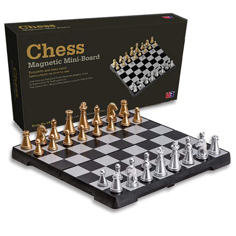 Buy Chess Set Magnetic Foldable Chess Board Game Portable Traditional