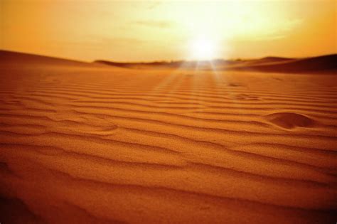 Sunrise In The Sahara Desert By Moreiso