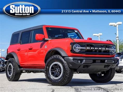 New 2023 Ford Bronco Outer Banks® 4 Door In Matteson Plb15406 Sutton