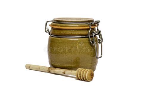 Honey Pot Stock Photo Image Of Golden Flavor Gold 29632304