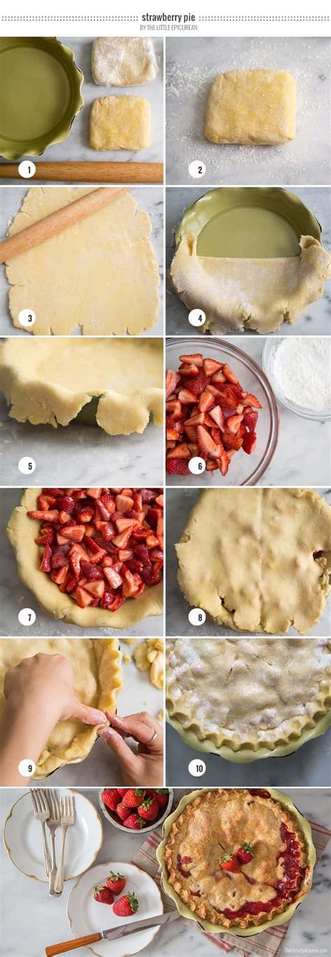 Strawberry Pie Step By Step Images The Little Epicurean