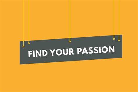 Find Your Passion Text Button Find Your Passion Sign Icon Label Sticker Web Buttons 23362376