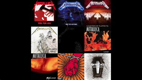 Metallica Discography Albums Rudad