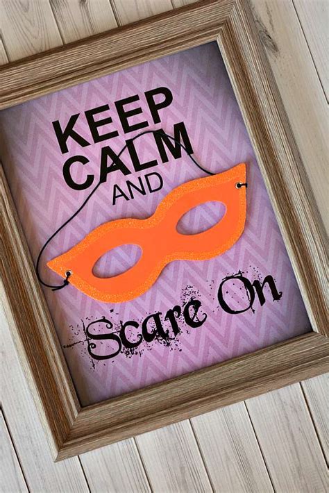 Keep Calm Poster For Halloween Growing Up Gabel