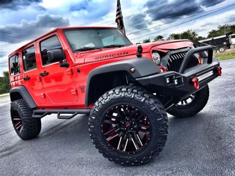 Simply fill out our custom quote form and one of our representatives will email you a personalized list of wheel packages that are available for your lifted, leveled or stock fitment. RUBICON*CUSTOM*LIFTED*LEATHER*410*35"S*NAV*HARDTOP*N-FAB ...