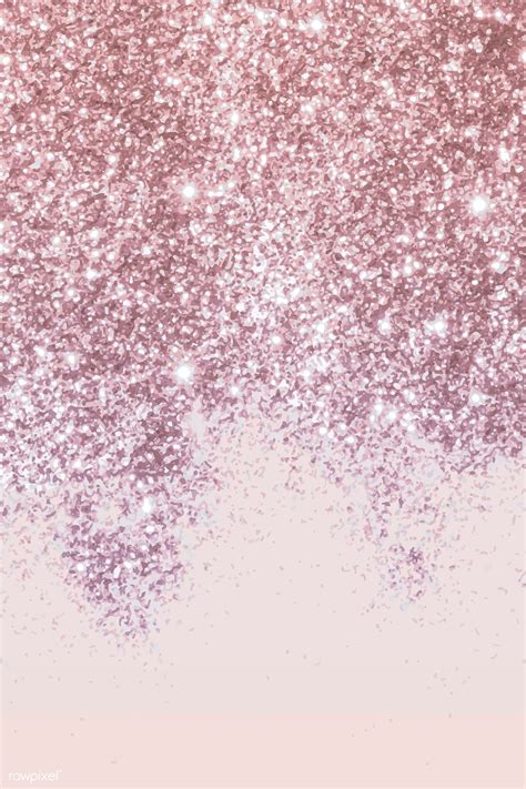 Pink Gold Glittery Pattern Background Vector Premium Image By