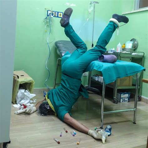 Hilarious Photo Series Funny Photos Of People Posing As If They Have Just Fallen Down