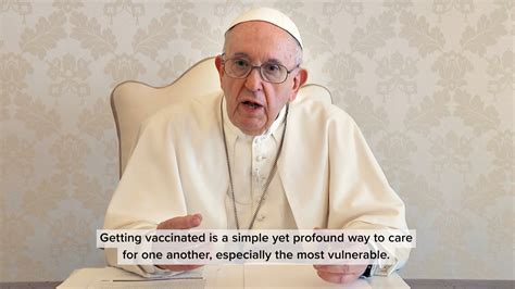 Pope Francis Encourages Covid Vaccines In Media Campaign The New York