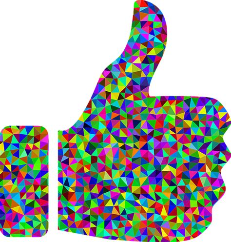 Free Vector Graphic Thumbs Up Hand Approve Like Free Image On