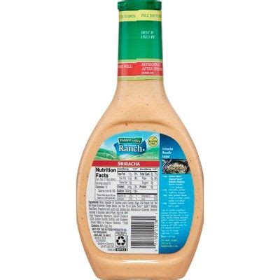 Related ranch dressing from hidden valley: Hidden Valley Siracha Ranch Salad Dressing & Topping ...