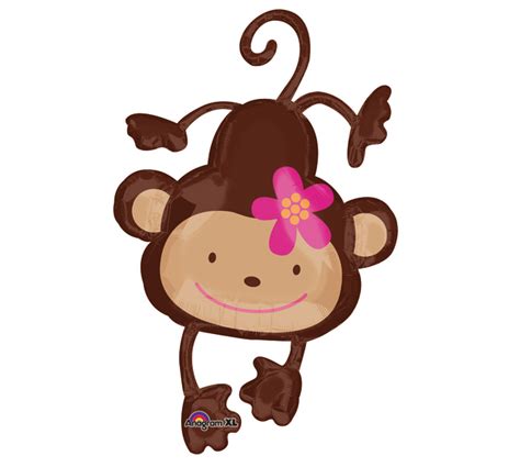 Baby Girl Monkey Clip Art Clipart Best