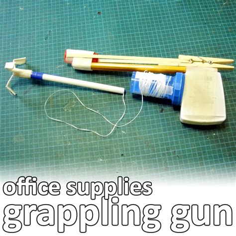 Office Supplies Grappling Gun 6 Steps With Pictures