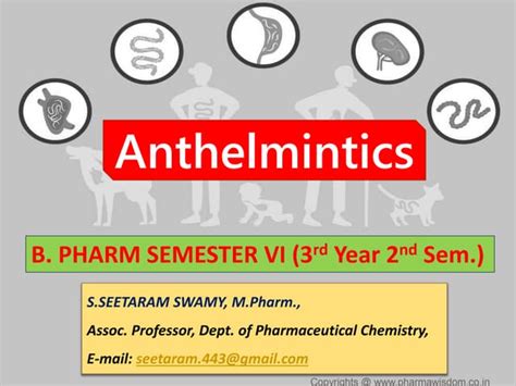 Anthelmintic Drugs Ppt