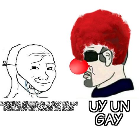 The Chad Payaso Homofobo Meme Subido Por Coco09 Memedroid