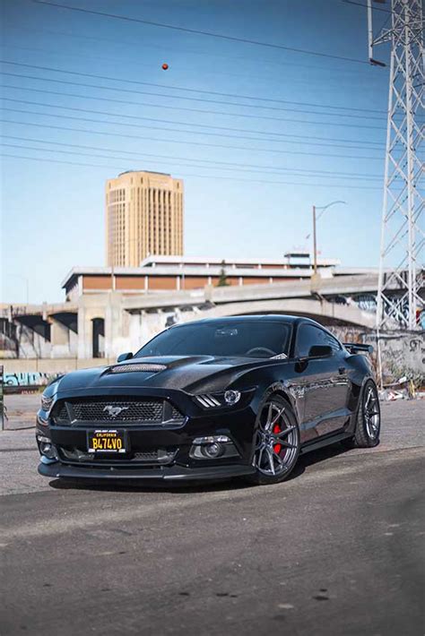 6th Gen Black 2015 Ford Mustang Gt Premium 600 Whp For Sale