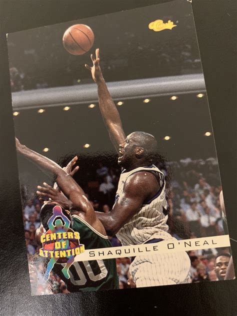 1994 Classic Centers Of Attention 69 Shaquille O’neal Shaq Magic Ebay