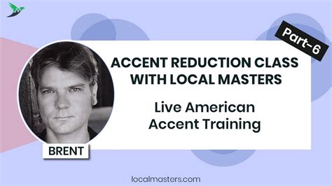 Accent Reduction Class With Local Masters Part 6 Live American