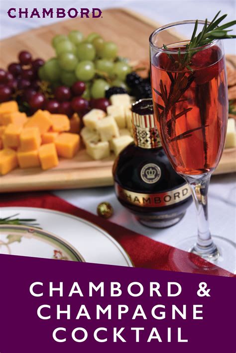 Try our christmas cocktail recipe. How to make Chambord & Champagne | Holiday drinks, Yummy ...