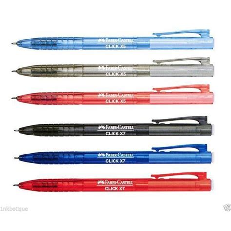 Faber Castell X5 And X7 Ball Pen Shopee Malaysia