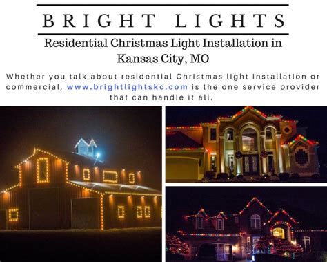 Whether you talk about residential Christmas light installation or