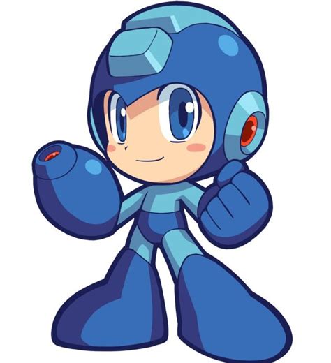 Mega Man Desenho Chibi