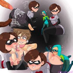 Elastigirl Helen Parr The Incredibles Artist Request 1boy 1girl