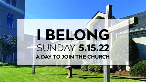 I Belong Sunday — Mckendree Umc
