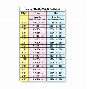 Height Weight Conversion Chart Printable