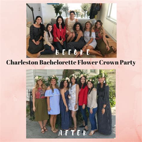 Flower Crowns For A Classy Charleston Bachelorette Weekend Charleston