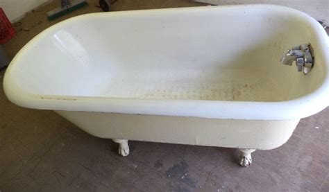 Antique 1920s Claw Foot Bath Tub Antique 5 Ft Ssm Co Claw Foot Bath Tub 1854030299