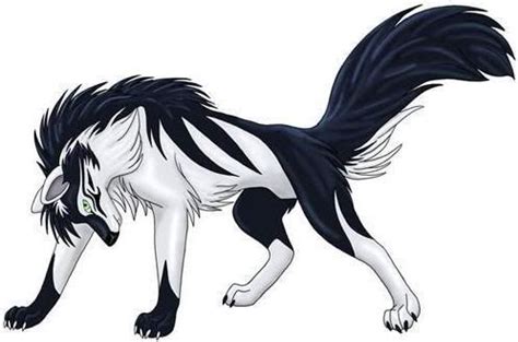 White wolf (band), a canadian heavy metal band. A black and white wolf anime. | Art | Pinterest