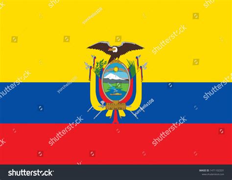 106 Ecuador Flag Vector Shield Icon Images Stock Photos And Vectors