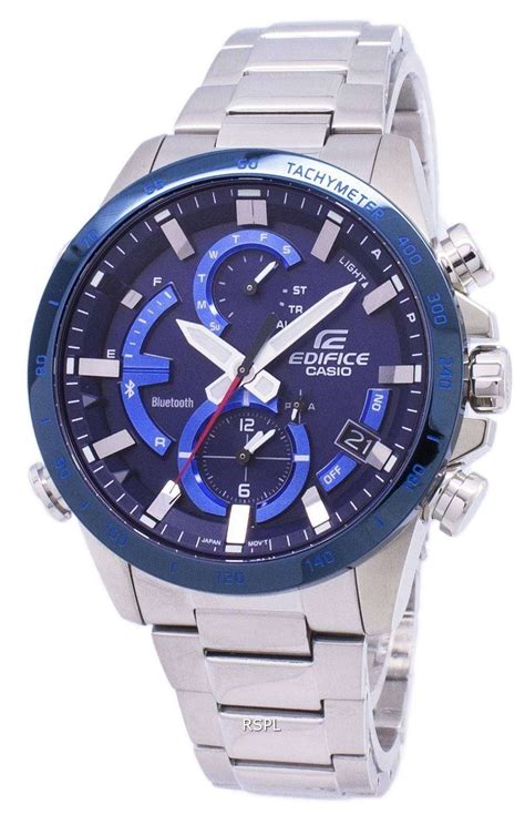 What can i do to conserve casio battery power? Casio Edifice Bluetooth Tough Solar Dual Time EQB-900DB-2A ...