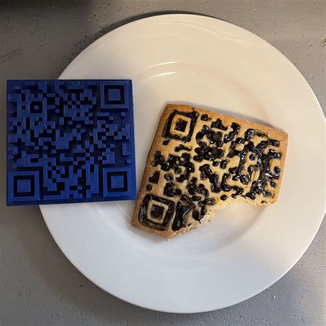 Free Stl File Rick Roll Qr Cookie・3d Printer Model To Download・cults